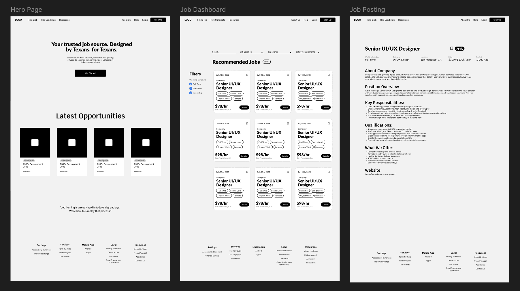 Wireframe 1
